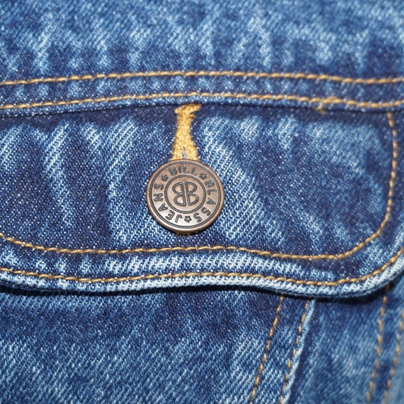 Vintage 80s Denim Oversized Trucker Jean Jacket - Picture 2 of 7